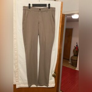 TRUE CLASSIC DRESS PANTS SZ 32 X 2 Navy Blue and Tan # office # casual